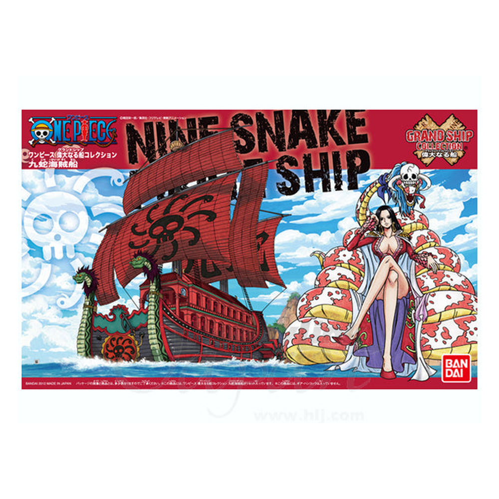 One Piece Nine Snake Pirate Ship Model Kit
