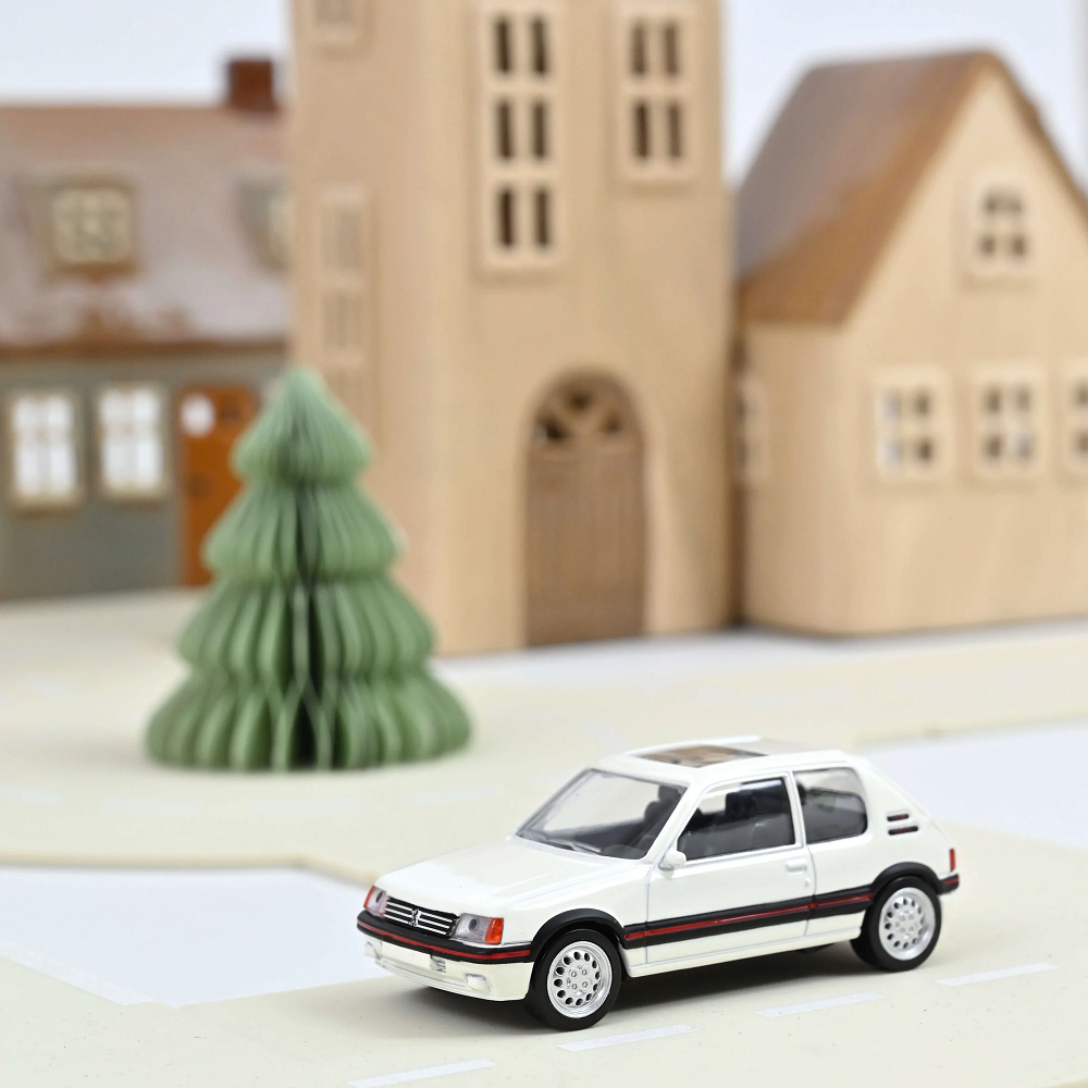 Norev Peugeot 205 GTi 1986 Meije White Jet-Car (471738) Metal car