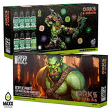 Green Stuff world Orcs & Goblins Paint set