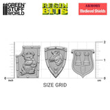 3D Printed Medieval Shields | GSW Warhammer Conversion