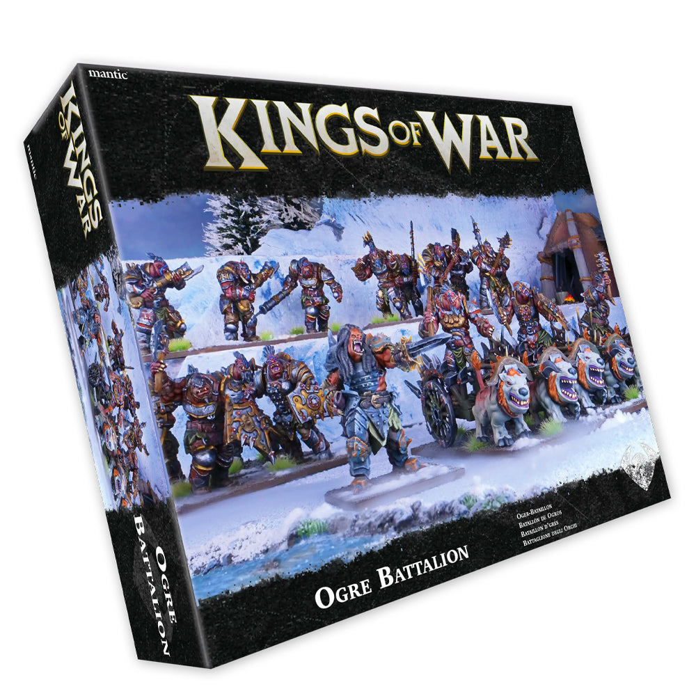 Kings of War Ogre Battalion | Starter Miniatures Set