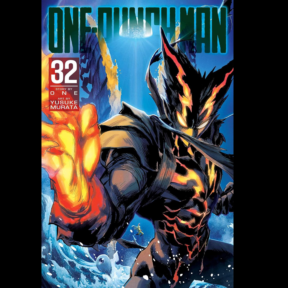 One-Punch Man Volume 32 manga paperback by ONE cover