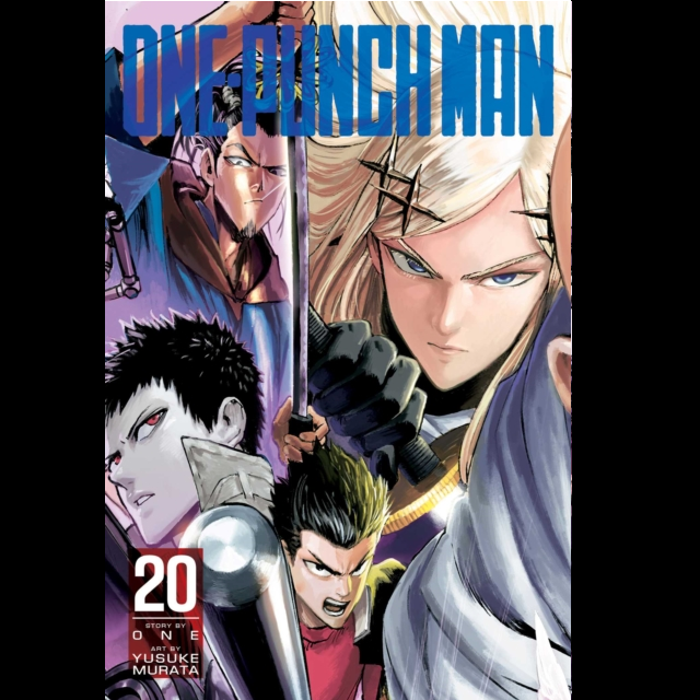 One-Punch Man volume 20 a 208 page paperback manga graphic novel by ONE with art by Yusuke Murata