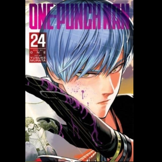 One-Punch Man volume 24 a 208 page paperback manga graphic novel by ONE with art by Yusuke Murata