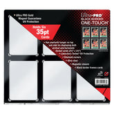 6-Card Black Border One-Touch Ma...