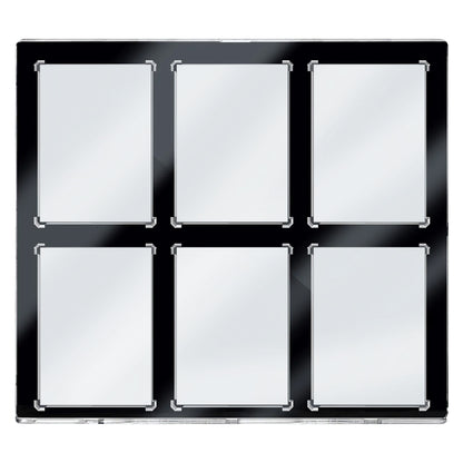 Blank Frame 6 Card Magnetic Ultra-Pro Trading Card Display