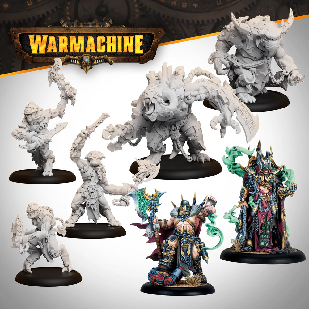 Orgoth Sea Raiders Command Starter Model Renders & Painted Examples
