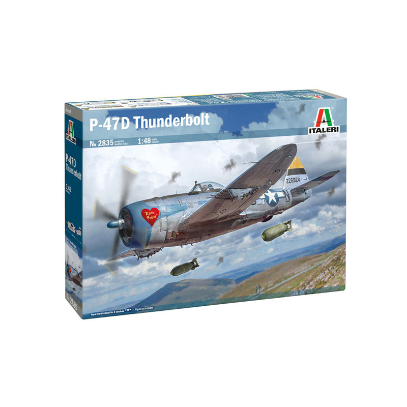 P-47D Thunderbolt Italeri Scale Model
