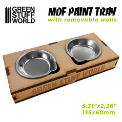 GSW MDF Paint Tray With Removable Wells