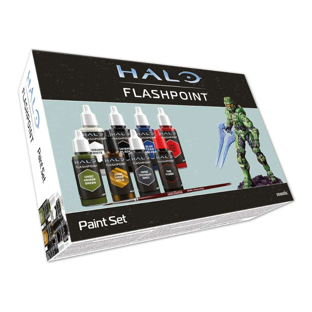 Halo Flashpoint Paint Set & Master Chief Figure