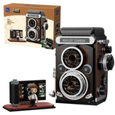 Toy reflex camera set with packa...