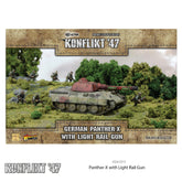 German Panther-X With Light Rail...