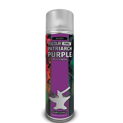Patriarch Purple Spray Colour Forge Model Primer 500ml can 