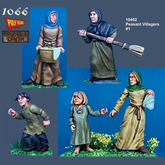 Peasant Villagers #1 28mm Metal ...