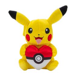 Pikachu Pokéball Heart Pokémon Plush Soft Toy