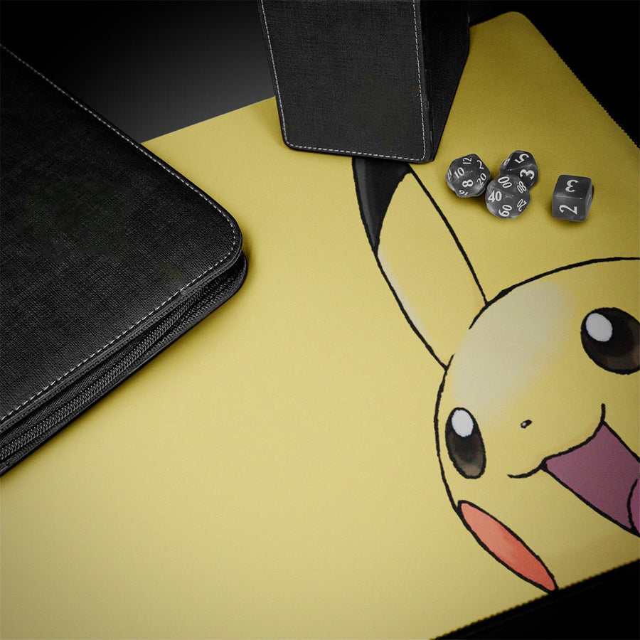 Pokémon TCG Pikachu Playmat In Use Shot
