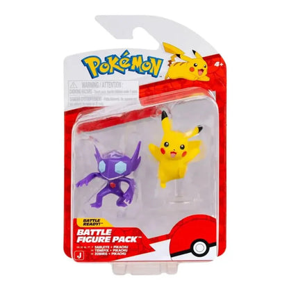 Pikachu & Sableye Pokémon Battle Figure Set In Blister