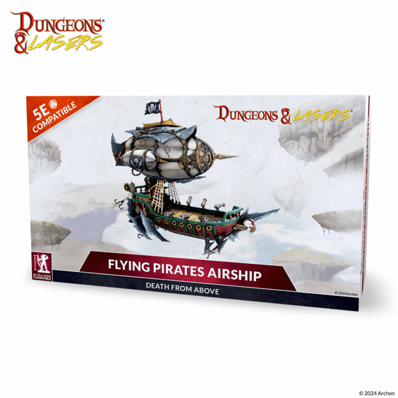 Flying Pirate Ship - Dungeons and Lasers