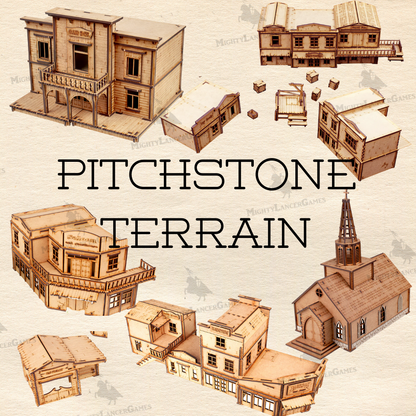 TT Combat Pitchstone Terrain Set