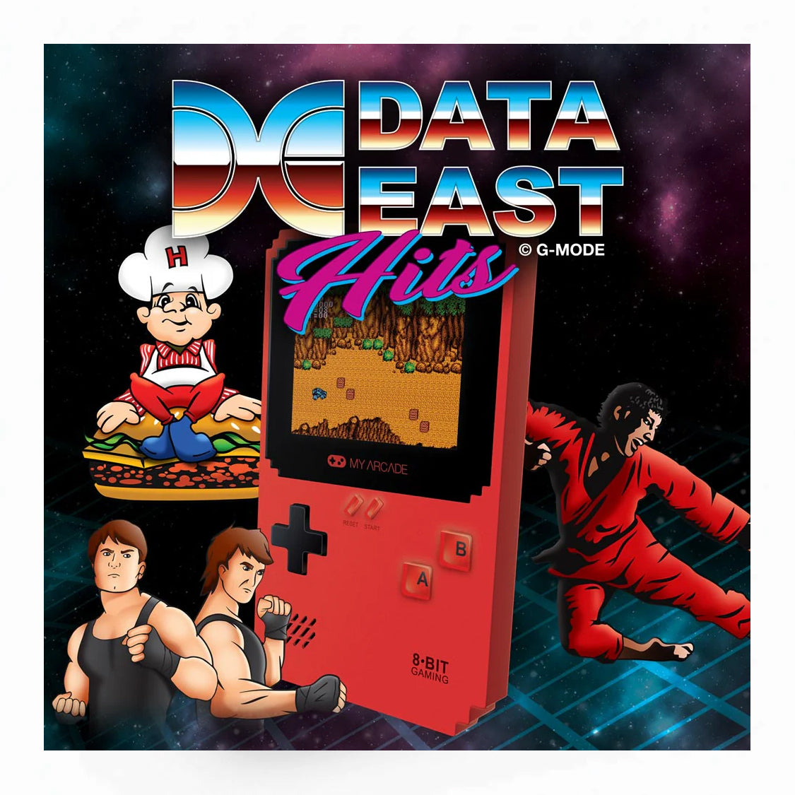 My Arcade Data East Retro Handheld