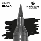 Playmarkers Black Acrylic Paint ...