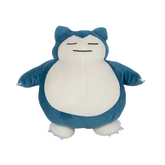 A blue and cream plush toy of a ...