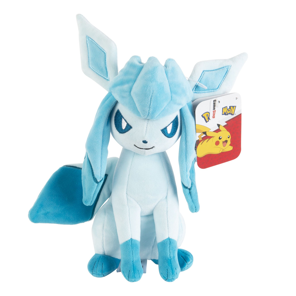 Pokémon 8 inch Glaceon plush official soft toy collectible