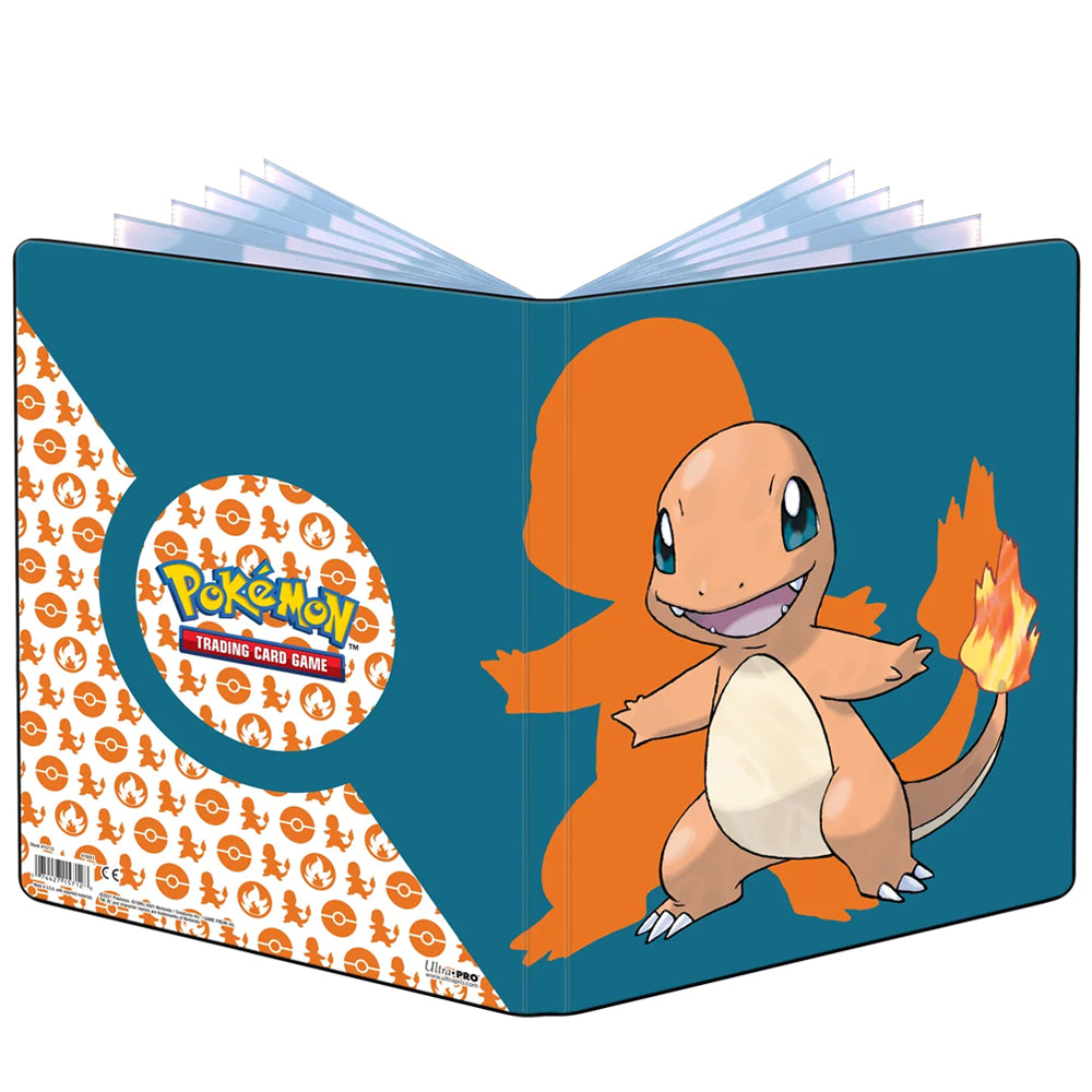 Pokémon TCG Charmander 9 Pocket Binder Back Spread