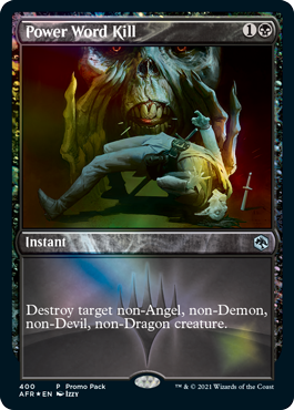 Power Word Kill Promo Frame Adve...