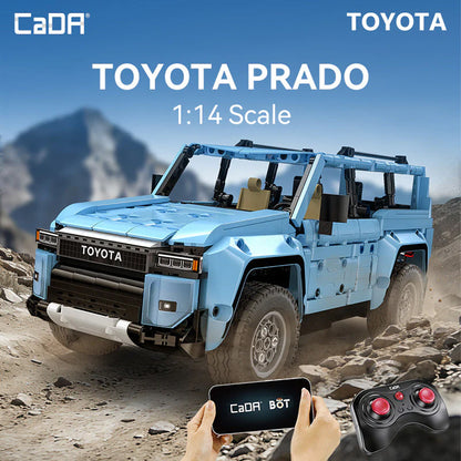 Remote Control Toyota Prado Traversing Rocky Road