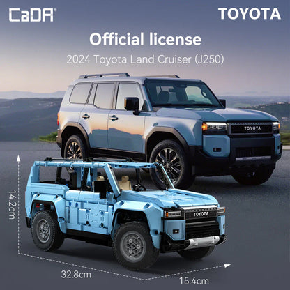 Toyota Prado 1:14 Model Kit Dimensions