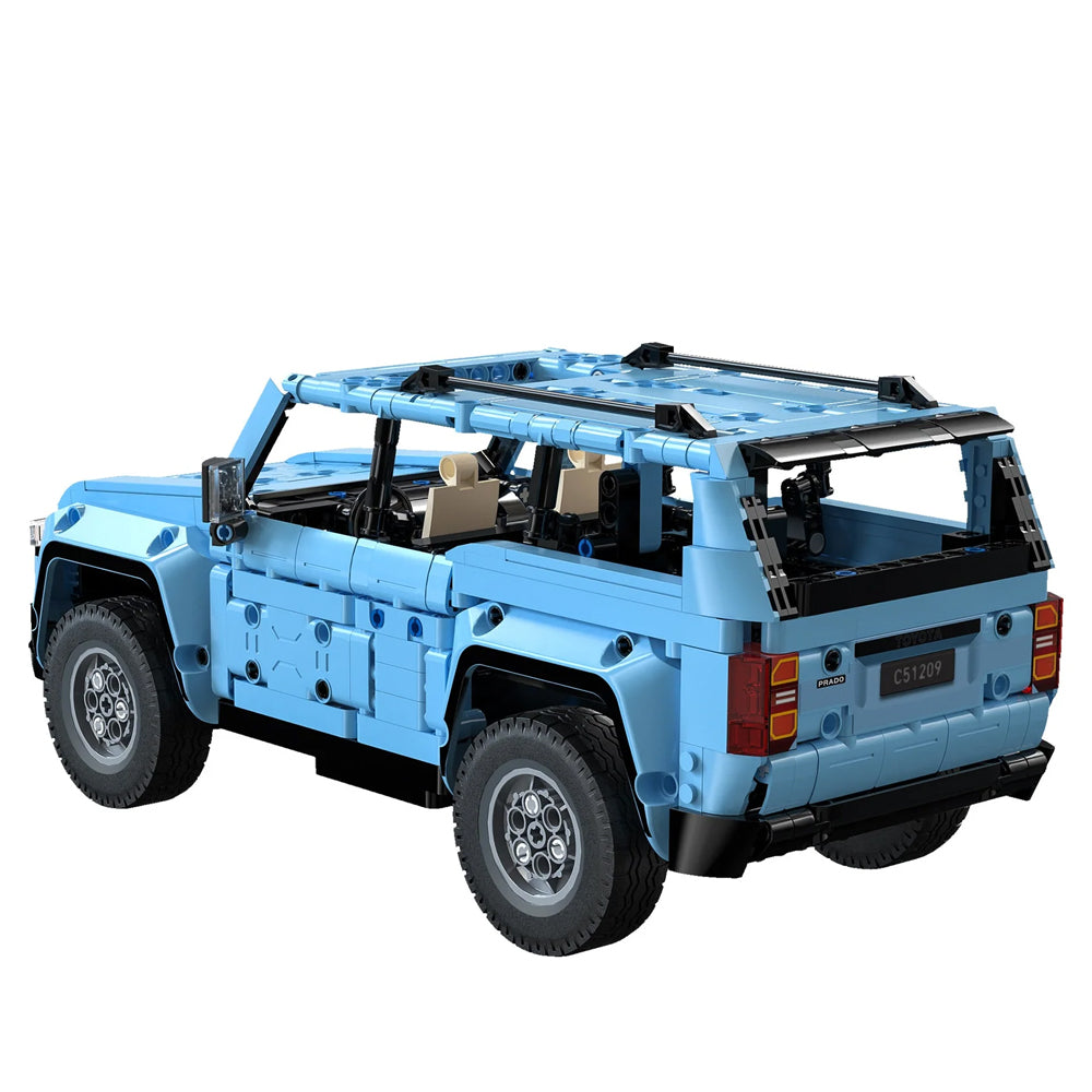 Assembled CaDa Toyota Prado Model Rear-View