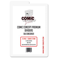 Comic Concept Premium Dividers 25 Pack