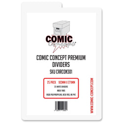 Comic Concept Premium Dividers 25 Pack