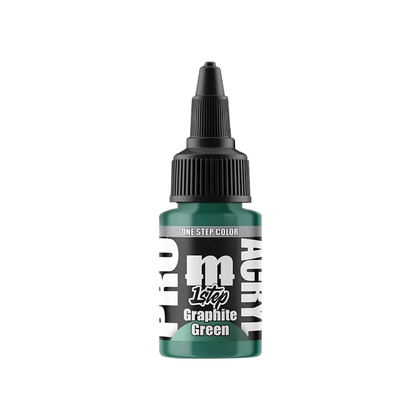 Pro Acryl 1 Step Graphite Green Water-Based Acrylic Paint 22ml