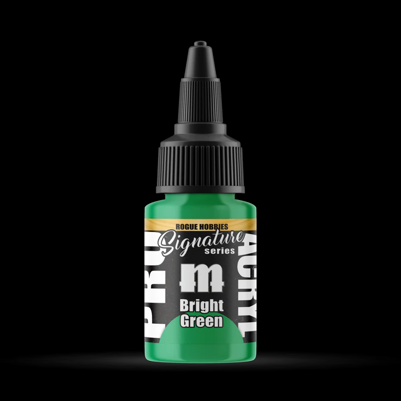 Pro Acryl Signature Series - Rogue Hobbies Bright Green (Matte Finish) acrylic paint