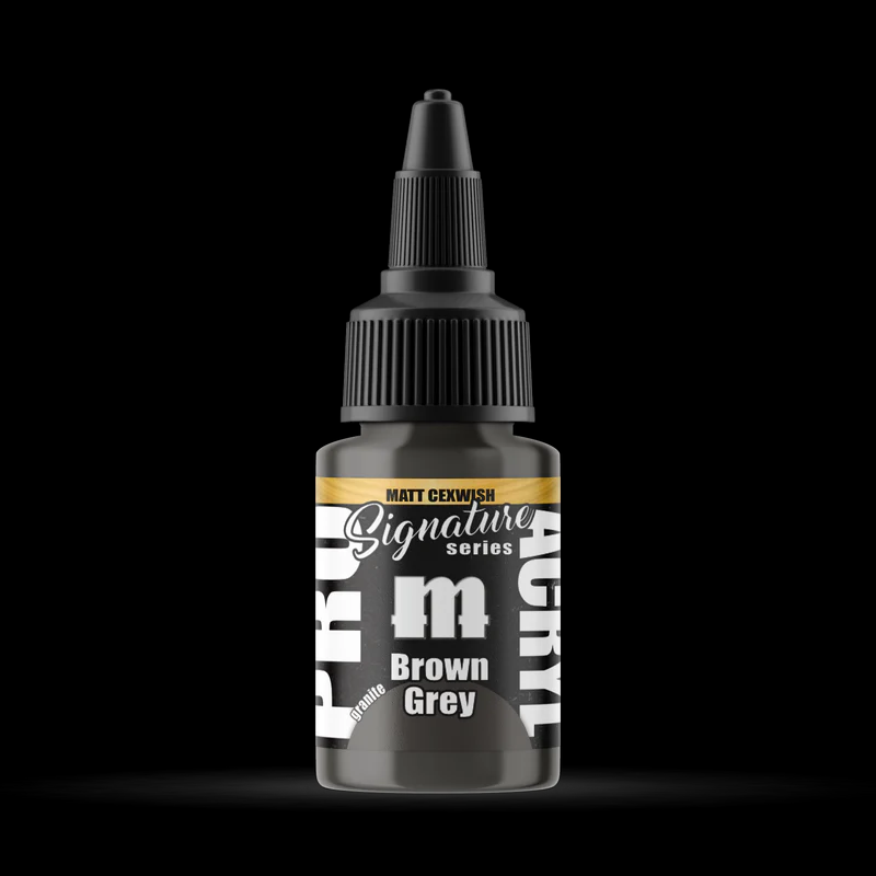 Pro Acryl Signature Series - Matt Cexwish Brown Grey (Matte Finish) acrylic paint