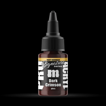 Pro Acryl Signature Series - Matt Cexwish Dark Crimson (Gloss Finish) acryl paint 