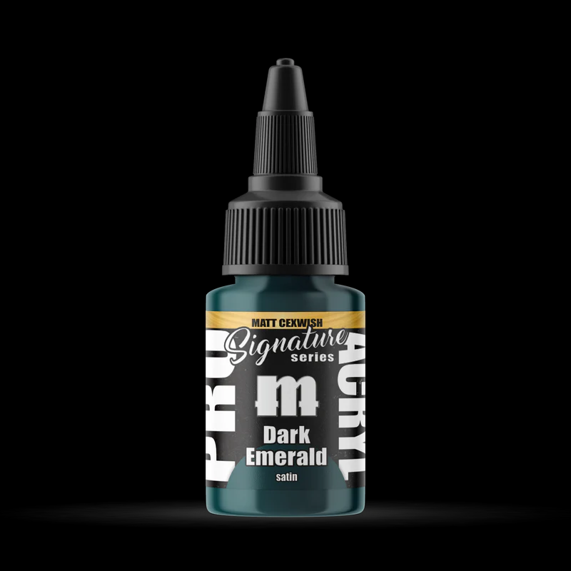 Pro Acryl Signature Series  Matt Cexwish Dark Emerald (Satin Finish) acrylic paint
