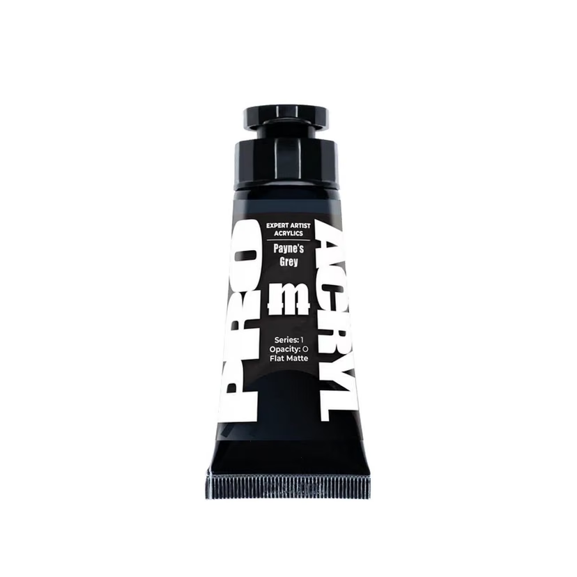 Pro Acryl Expert Acrylics Payne's Grey  30ml Series 1 Artist Acrylic Paint Tub