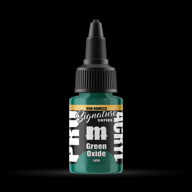 Pro Acryl Signature Series  Ben Komets Green Oxide (Satin Finish) acrylic paint