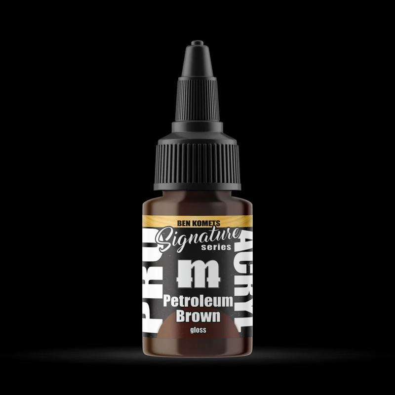 Pro Acryl Signature Series - Ben Komets Petroleum Brown acrylic paint