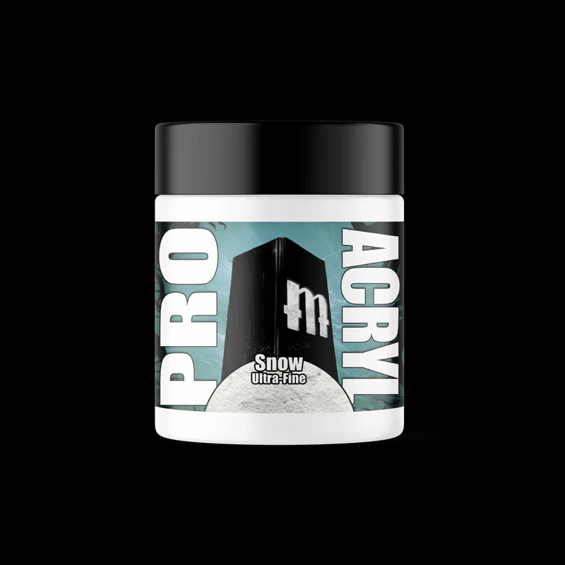 Pro Acryl Basing Textures - Snow - Ultra Fine 120ml, water-based texture paste for realistic snow effects on miniatures and dioramas.