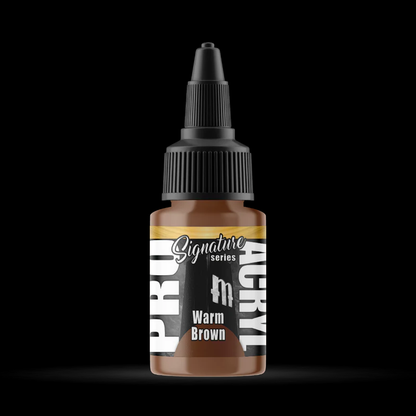 Pro Acryl Signature Series - Ninjon Warm Brown acrylic paint