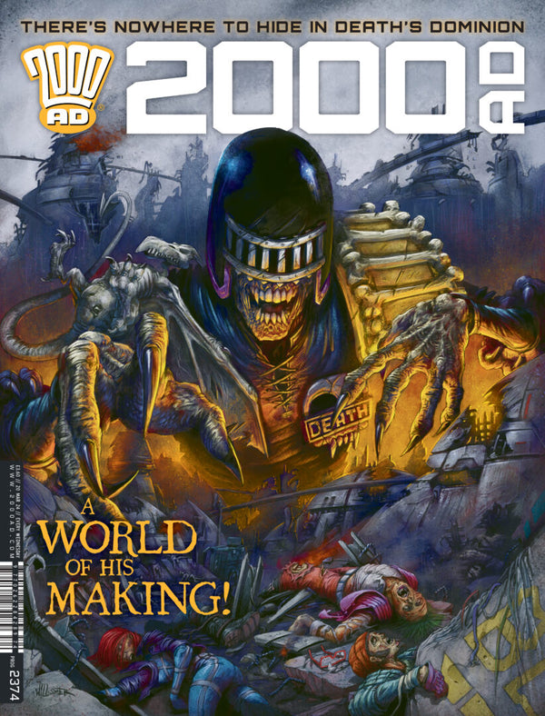 2000AD PROG#2374 - A world of his making