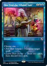 You Find The Villains' Lair ...