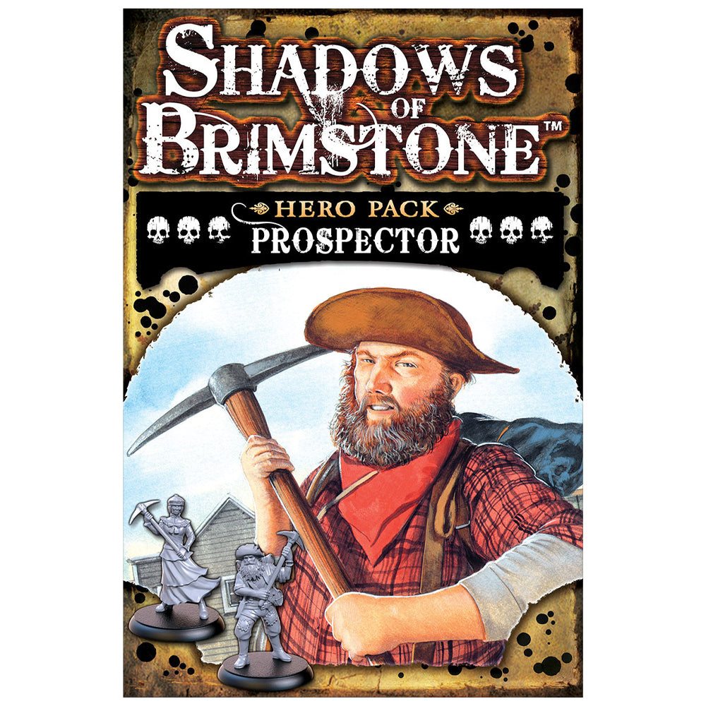 Shadows of Brimstone: Prospector Hero Pack – Hero Expansion