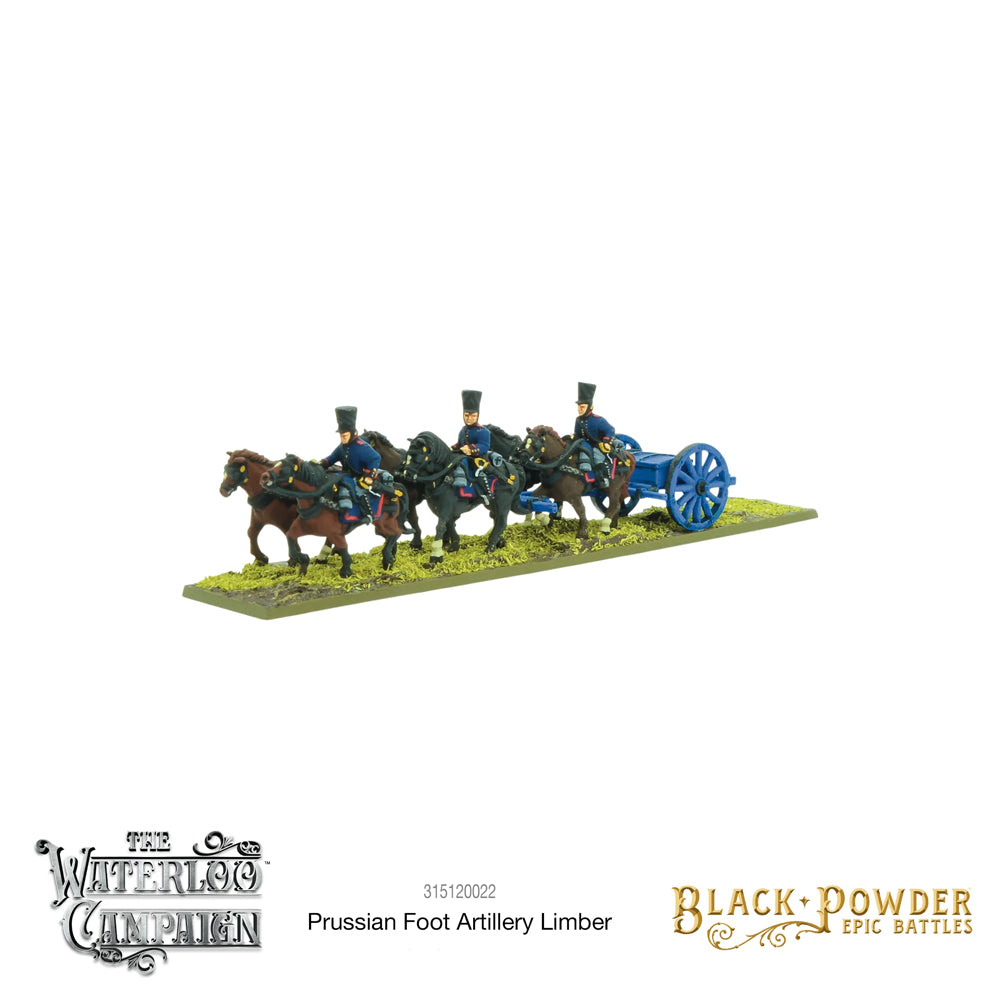 Prussian Foot Artillery Limber - Epic Battles Waterloo