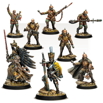 Trench Crusade Stosstruppen Warband Painted Example