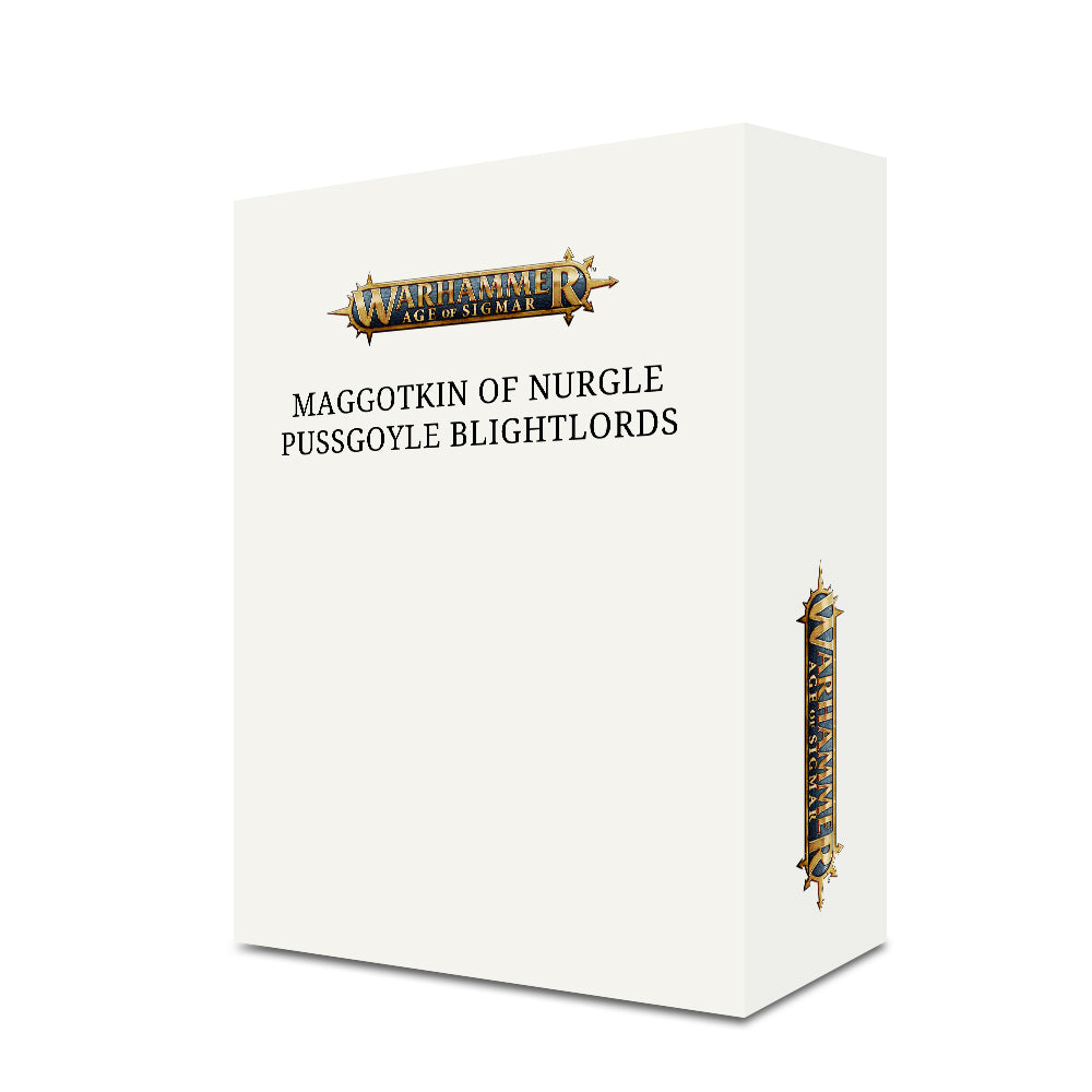 Maggotkin of Nurgle Pussgoyle Blightlords White Box Warhammer Direct